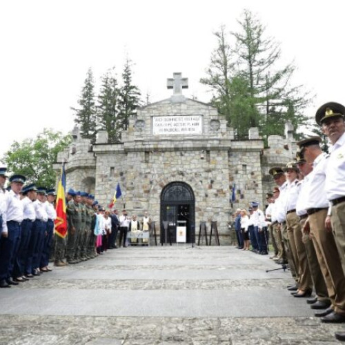Ceremonii militare la Mausoleele Eroilor de la Marasti și Soveja, în cinstea celor 107 ani de la Bătălia de la Marasti