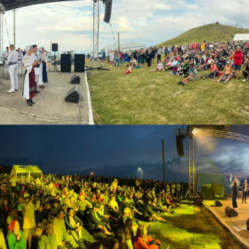 Mii de oameni au urcat pe Muntele Gaina la Targul de Fete