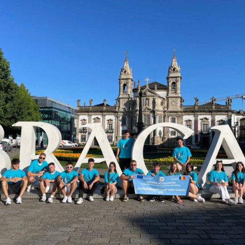 Liceul Teoretic "Alexandru Ioan Cuza" din Iași, mobilitate Erasmus în Portugalia