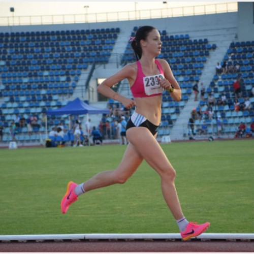 Diana Verdes, podium la Campionatul Național de atletism U23