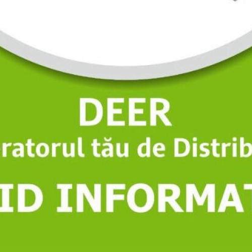 DEER continuă campania de informare pentru utilizatorii de energie electrică