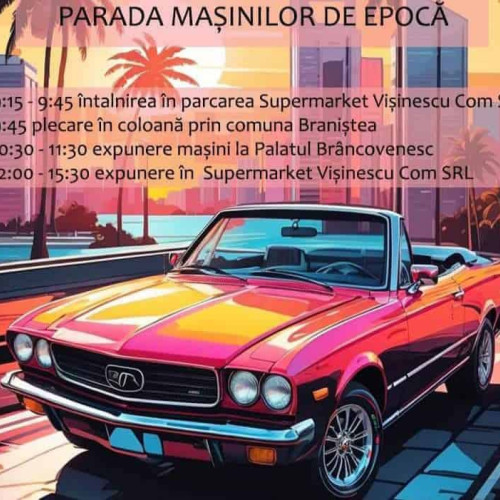 Mașinile de epocă revin în județul Dâmbovița