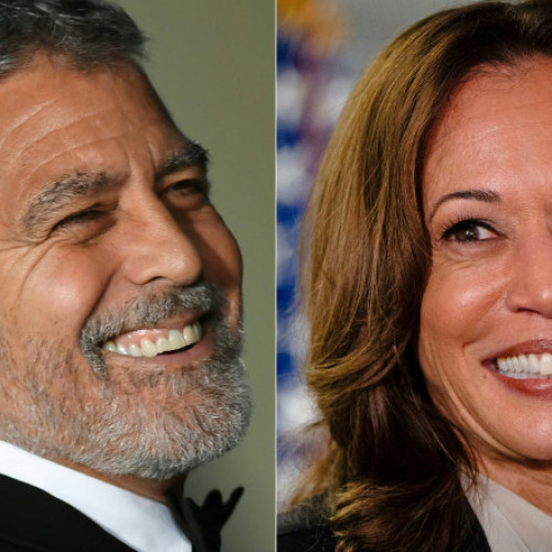 George Clooney își arată sprijinul pentru Kamala Harris în alegerile prezidențiale