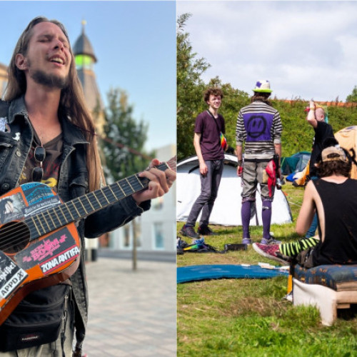 Punkisti protestează pe insula Sylt împotriva elitismului și degringoladei ecologice