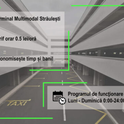 Cea mai ieftină parcare din oraș se află la Terminalul Multimodal Străulești