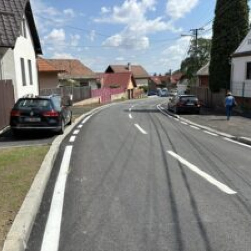 Modernizarea străzii Canalului din Săcele a fost finalizată