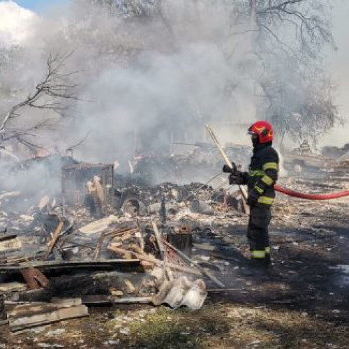 Incendiu devastator în comuna Biliști