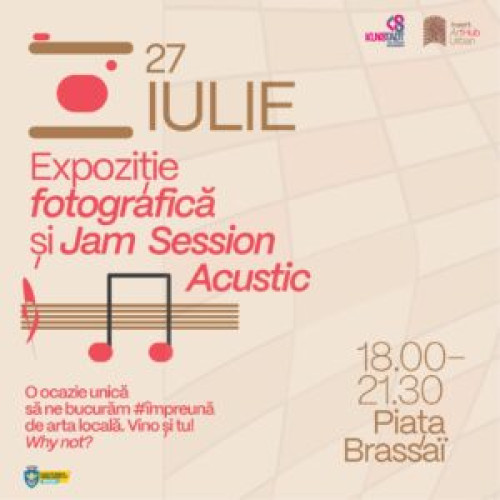 Vernisaj și jam session acustic la Brașov