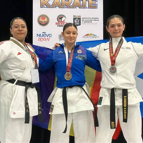Succes remarcabil pentru CS Kidava la Campionatul Mondial de Karate WUKF din Mexic