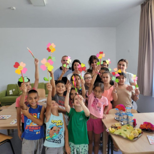 Activități pentru copii la Centrul de Zi de pe Calea Clujului