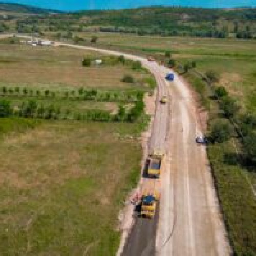 Lucrările la Centura Ocolitoare a Municipiului Făgăraș progresează și intră într-o nouă etapă