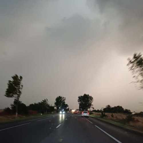 Precipitații puternice în județul Botoșani