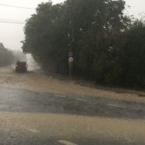 Ploi abundente în județul Botoșani