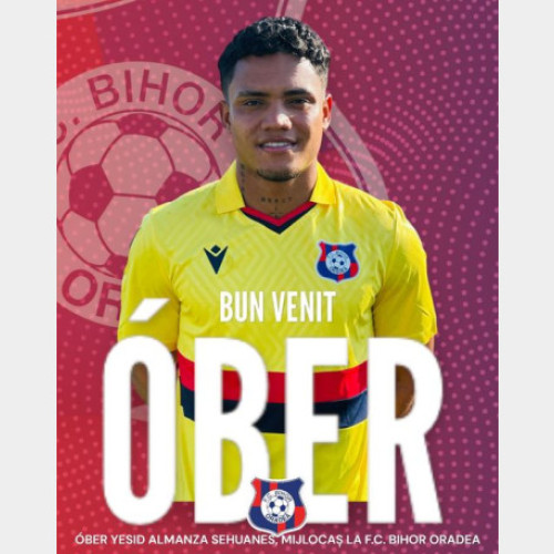 FC Bihor a realizat transferul mijlocașului columbian Almanza Ober Yesid