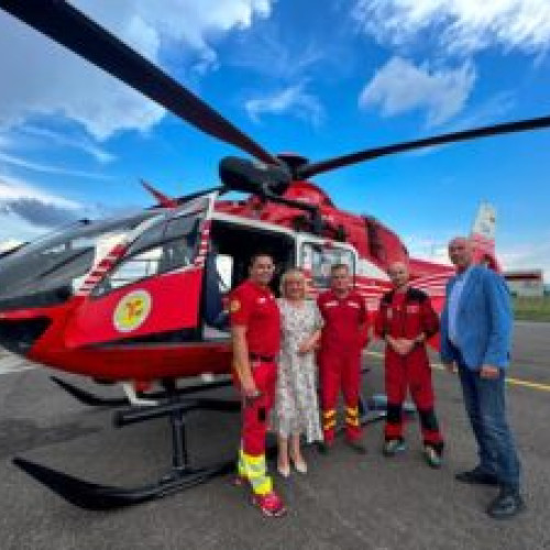 Elicopterul SMURD de la Brașov va avea un hangar propriu