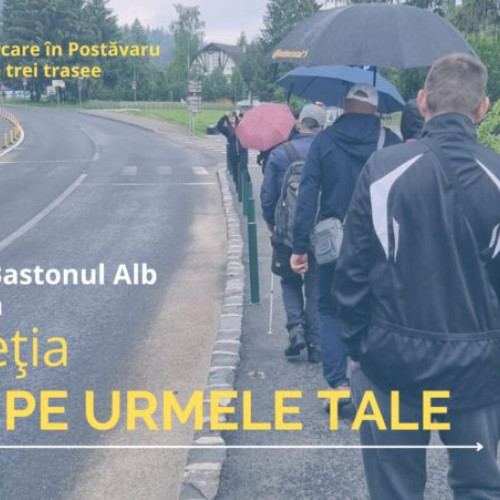 Drumeție organizată pentru persoanele nevăzătoare în Brașov