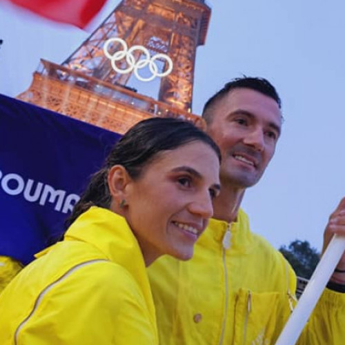 Canotorii români Ionela Livia Cozmiuc și Marius Cozmiuc devin purtători de drapel la Jocurile Olimpice de la Paris