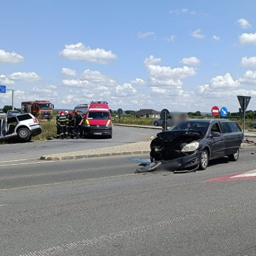 Accident cu cinci răniți la Rădăuți, în după-amiaza de sâmbătă