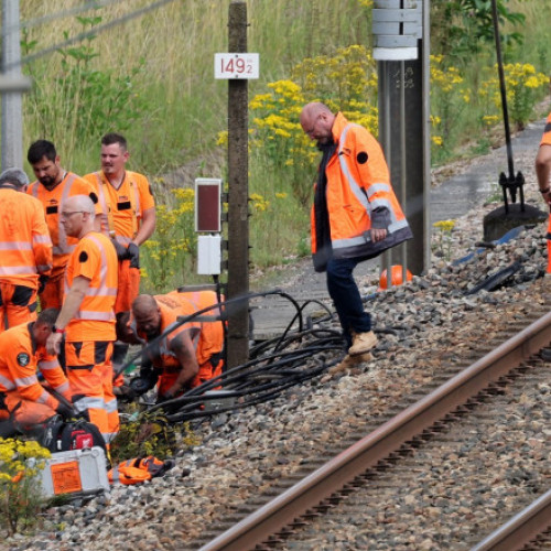 Sabotajul din Franța afectează transportul feroviar în ziua deschiderii Jocurilor Olimpice