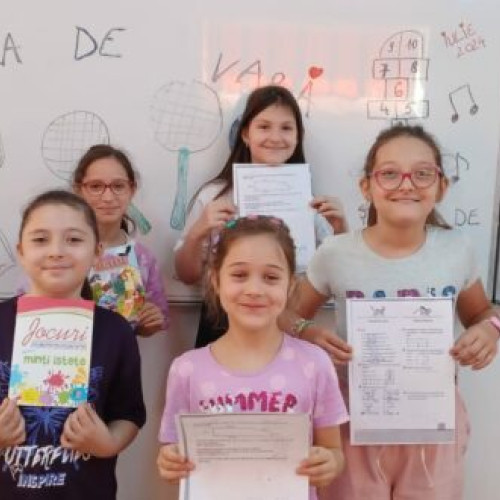 Ateliere de vară la grădinițele și școlile din Vaslui