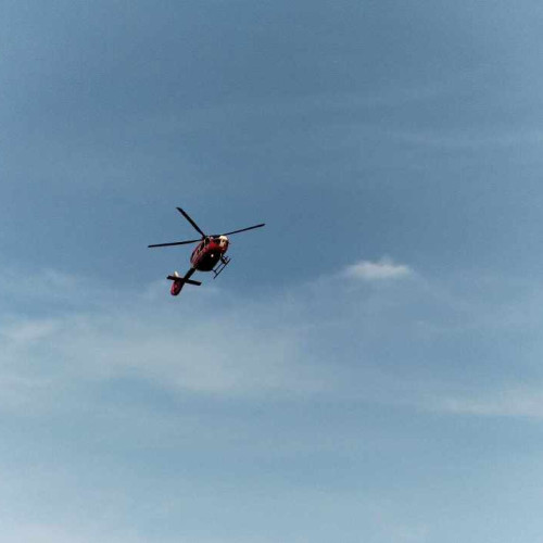 Elicopterul SMURD a intervenit duminică la Botoșani pentru o fetiță de 12 ani