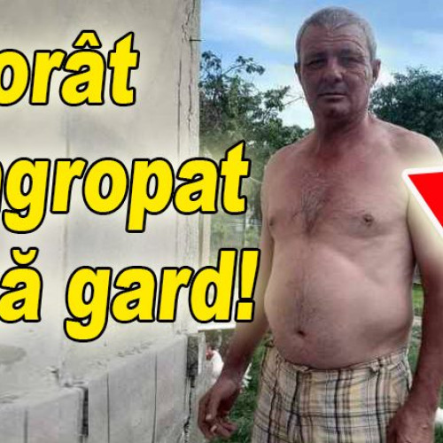 Bărbat dispărut timp de o săptămână, găsit mort în curtea nașului său