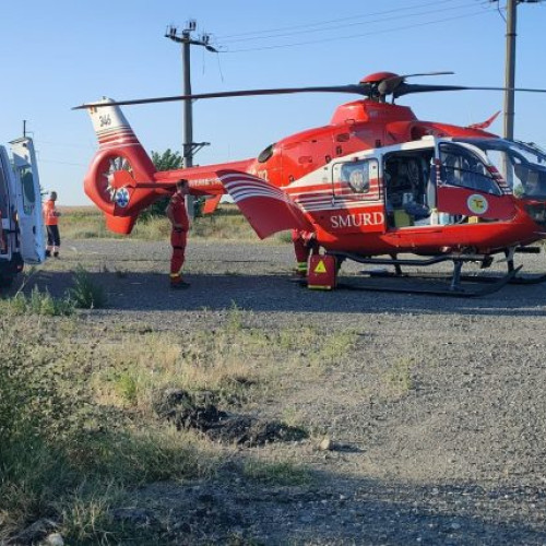 Accident grav pe drumul național dintre Tecuci și Focșani