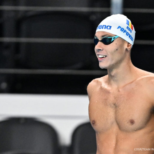 David Popovici se califică în semifinalele probei de 200 metri liber la Jocurile Olimpice de la Paris