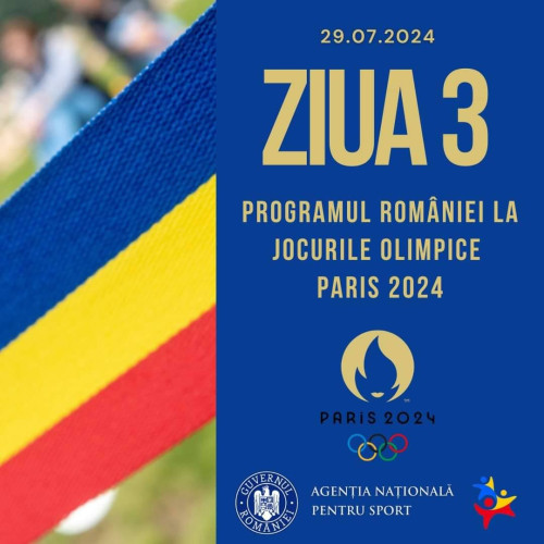 Programul sportivilor români la Jocurile Olimpice de la Paris, 29 iulie