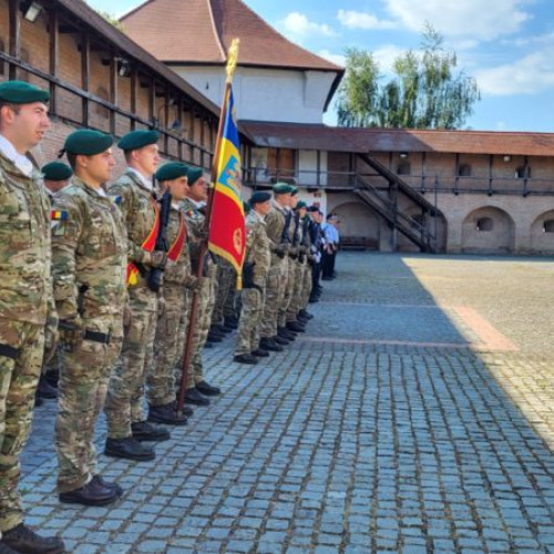 Ceremonia dedicată zilei imnului național român, organizată la Târgu Mureș