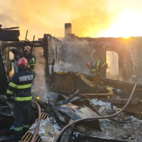 Incendiu devastator în comuna Nistorești