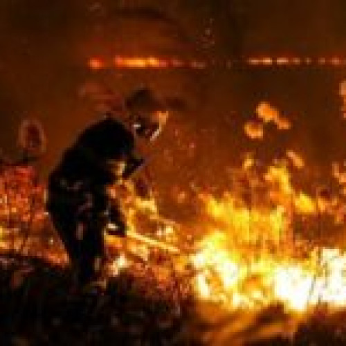 Incendiu devastator în California: Peste 4.900 de pompieri mobilizați pentru a stăvili flăcările
