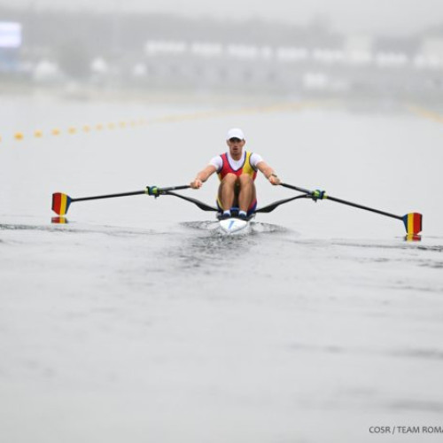 Mihai Chiruta, canotorul din Botoșani, s-a calificat în semifinalele probei masculine de simplu la Jocurile Olimpice de la Paris