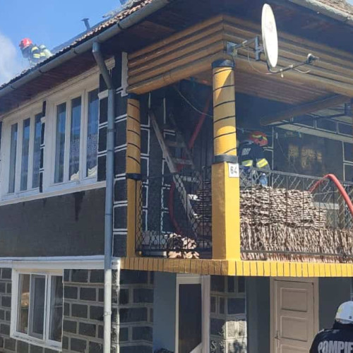 Incendiu devastator în localitatea Musca, comuna Lupșa