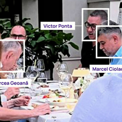 Întâlnire între Marcel Ciolacu, Mircea Geoană și Victor Ponta în București