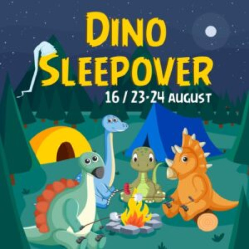 Dino Parc Râșnov organizează SleepOver pentru copii