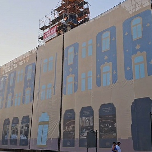 Incendiu la fostul Hotel Dacia din Satu Mare