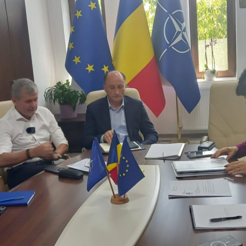 Discuții la Consiliul Județean Botoșani privind proiectul de apă