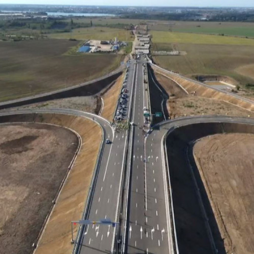 Circulația pe A0 Sud între București și Constanța se desfășoară acum pe autostradă