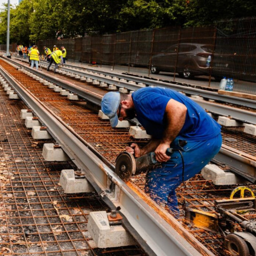 Consiliul General al Municipiului București aproba rectificarea bugetară pentru linia 5 de tramvai