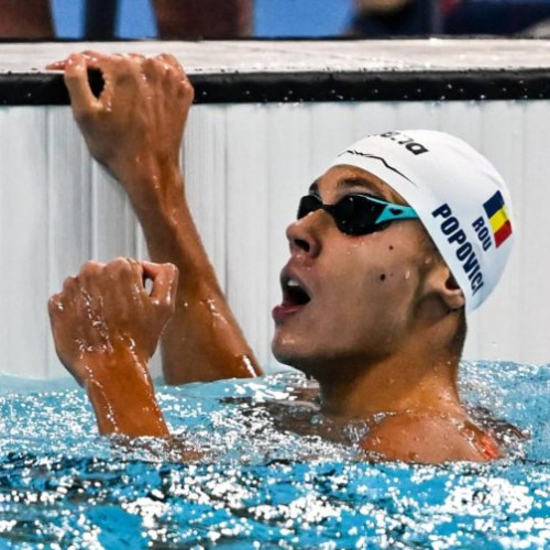 David Popovici câștigă medalie de bronz la Jocurile Olimpice de la Paris