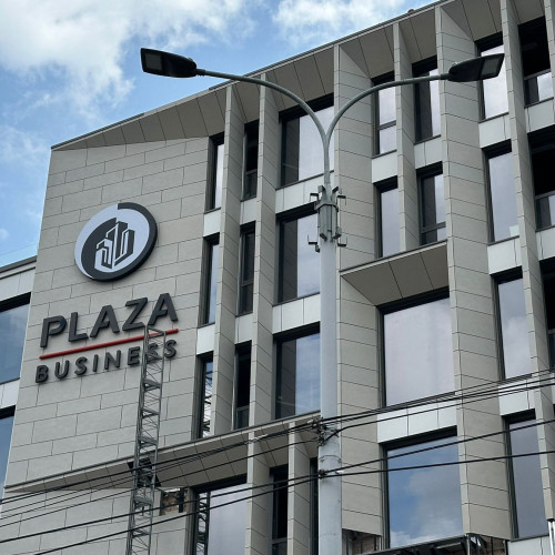 Plaza Business, noua clădire de birouri din Sibiu, aproape de finalizare