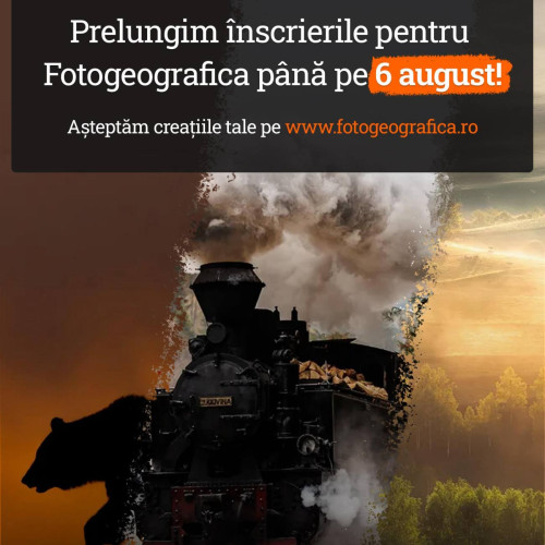 Prelungirea înscrierilor pentru Salonul Național de Fotografie Fotogeografică