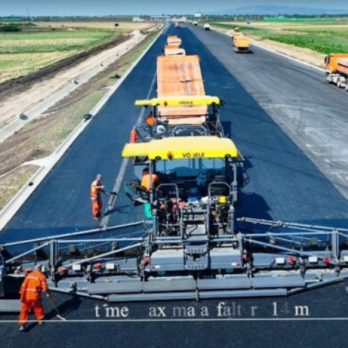 Dorinel Umbrarescu introduce o tehnologie inovatoare în asfaltarea autostrăzilor