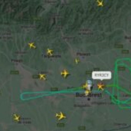 Aeronava Ryanair, întoarsă de urgență pe Aeroportul Otopeni din cauza unor probleme tehnice