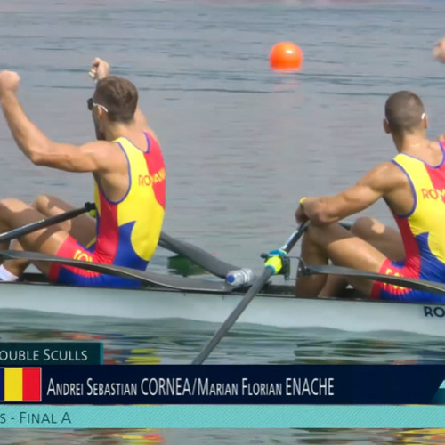 Canotorii români Andrei Cornea și Marian Enache câștigă aur la Olimpiadă