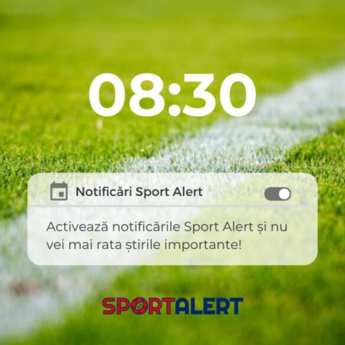 Noul sistem de notificări implementat pe Sport Alert