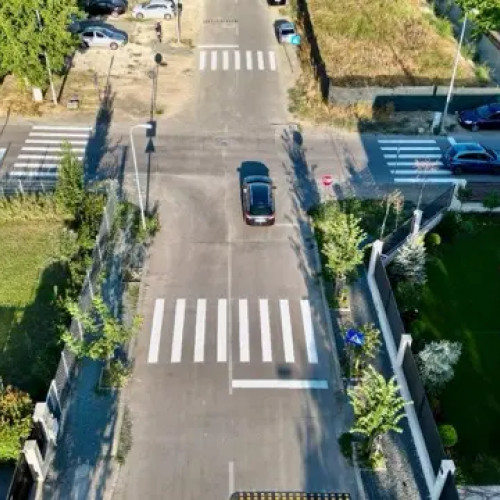 Zona intens circulată din cartierul Compozitorilor a fost reorganizată pentru siguranța rutieră