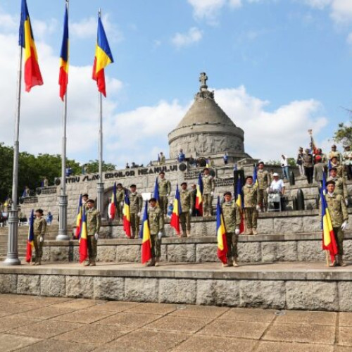 Ceremonial dedicat eroilor de la Mărășești