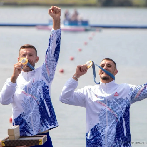 Florian-Marian Enache și Andrei Sebastian Cornea, campioni olimpici la dublu vâsle masculin